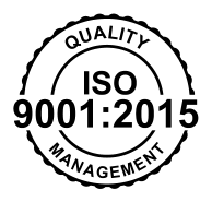 ISO 9001:2015 certification